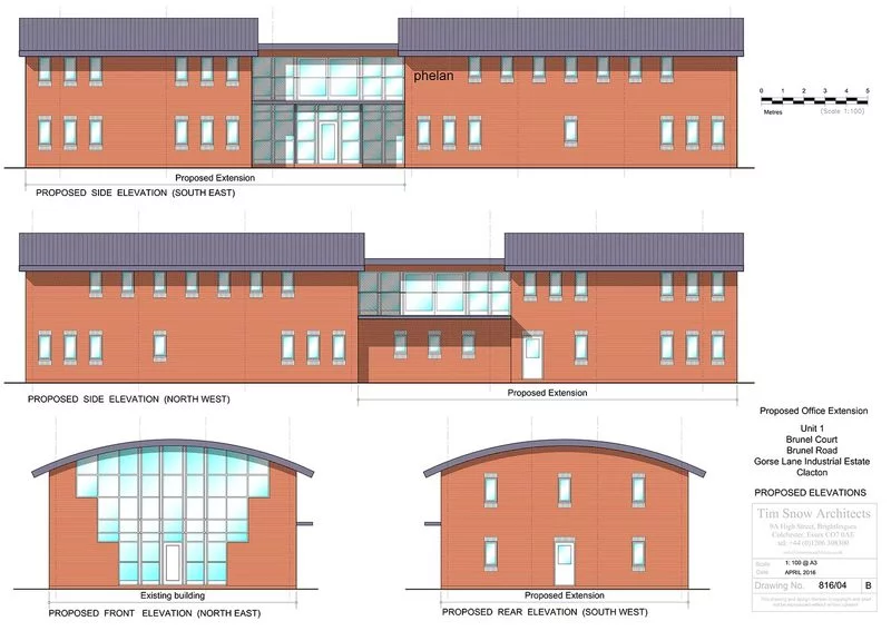 Phelan Office Plans