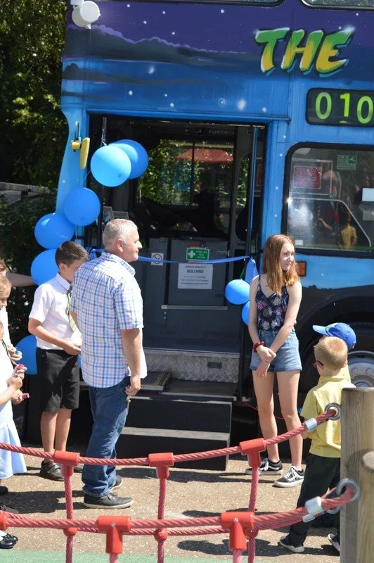 Phelan School Library Bus