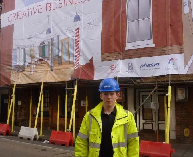 New Apprentice Starts on Site