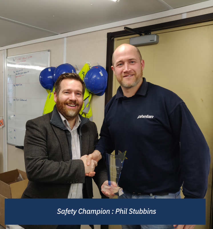 Safety Champion: Phil Stubbins